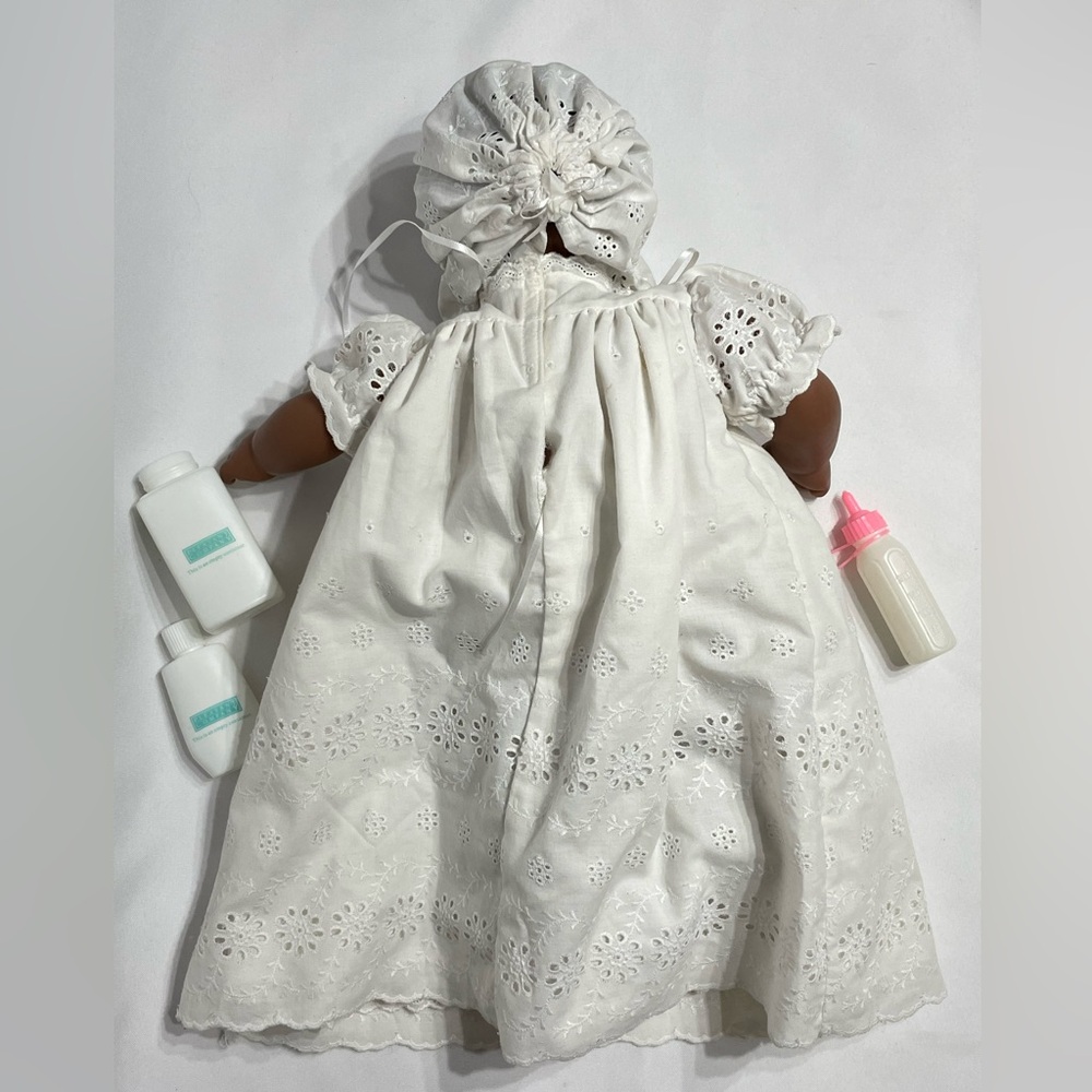 VINTAGE Bitty Baby American Girl Pleasant Company African-American Communion - Picture 4 of 13